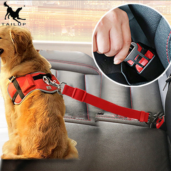 Dog car seat belt safety protector travel - Thepetlifestyle
