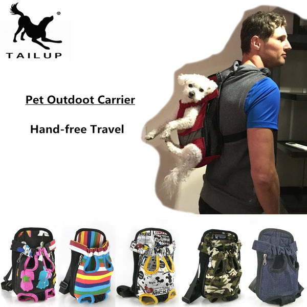Dog Carriers Fashion Red Color Travel Dog Bag - Thepetlifestyle