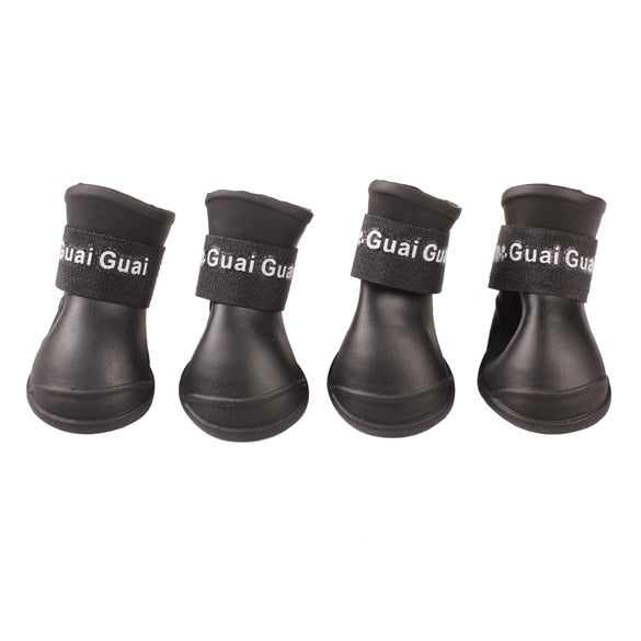 4pcs Pet Dog Shoes Waterproof Rain Pet Shoes - Thepetlifestyle