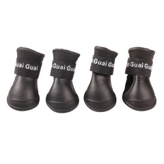 4pcs Pet Dog Shoes Waterproof Rain Pet Shoes - Thepetlifestyle