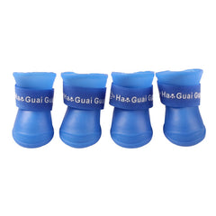 4pcs Pet Dog Shoes Waterproof Rain Pet Shoes - Thepetlifestyle
