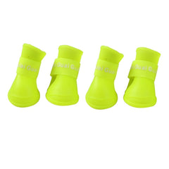 4pcs Pet Dog Shoes Waterproof Rain Pet Shoes - Thepetlifestyle