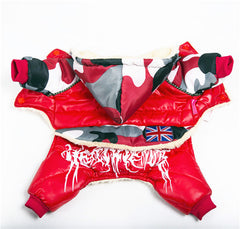 Winter Dog Coats Jacket Waterproof Warm jumpsuit puppy - Thepetlifestyle