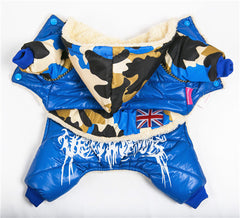 Winter Dog Coats Jacket Waterproof Warm jumpsuit puppy - Thepetlifestyle