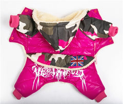 Winter Dog Coats Jacket Waterproof Warm jumpsuit puppy - Thepetlifestyle