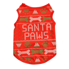 Dog Clothes Christmas Costume Cute Cartoon - Thepetlifestyle