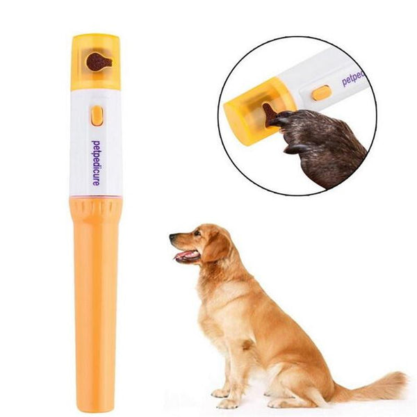 Pet Dog Cat Electric Nail Claw Grooming Grinder Trimmer - Thepetlifestyle