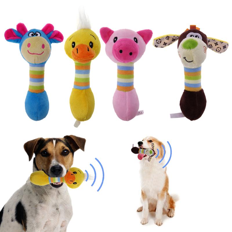 Cute Pet Dog Toys Chew Squeaker Animals Pet Toys - Thepetlifestyle