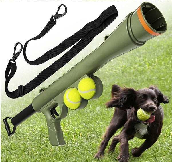 Best Dog Toy Ball Launcher Gun - Thepetlifestyle