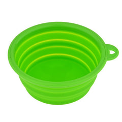 Folding Silicone Dog Bowl Outfit Portable Travel Bowl - Thepetlifestyle