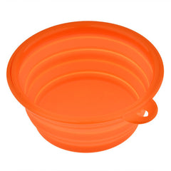 Folding Silicone Dog Bowl Outfit Portable Travel Bowl - Thepetlifestyle
