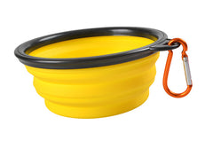 Folding Dog Bowl Outfit Portable Travel Bowl Dog Feeder - Thepetlifestyle