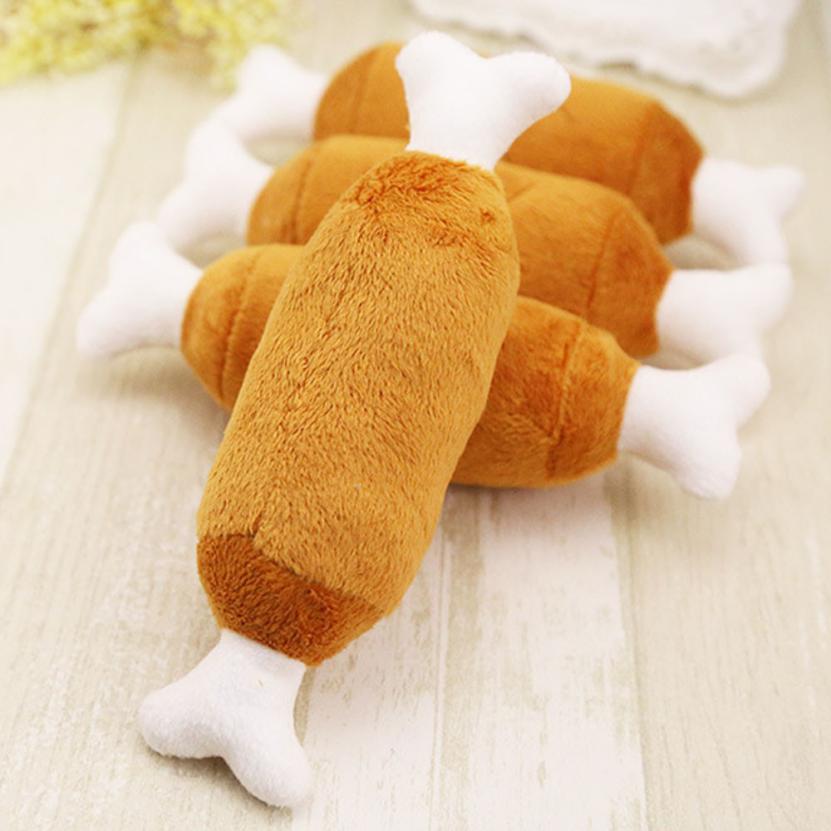 Hot Velvet Pet Dog Cat Chicken Legs Plush Toy - Thepetlifestyle
