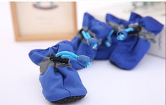 4pcs Waterproof Anti-slip Pet Shoes for Small Dogs - Thepetlifestyle