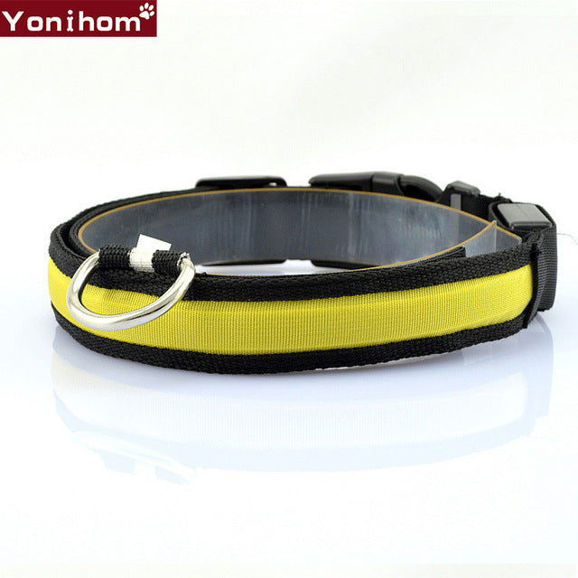 LED Dog Collar Luminous Night Safety Flashing - Thepetlifestyle