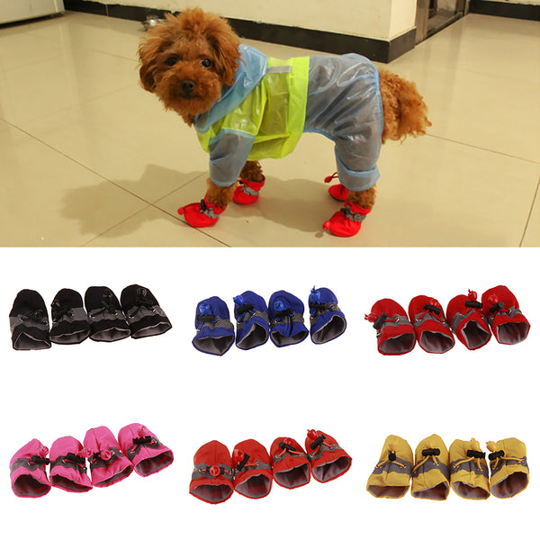 4Pcs set Pet Dogs Winter Shoes - Thepetlifestyle