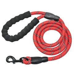 Reflective Large Dog Leash Nylon Rope Pet Running Tracking - Thepetlifestyle