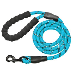 Reflective Large Dog Leash Nylon Rope Pet Running Tracking - Thepetlifestyle