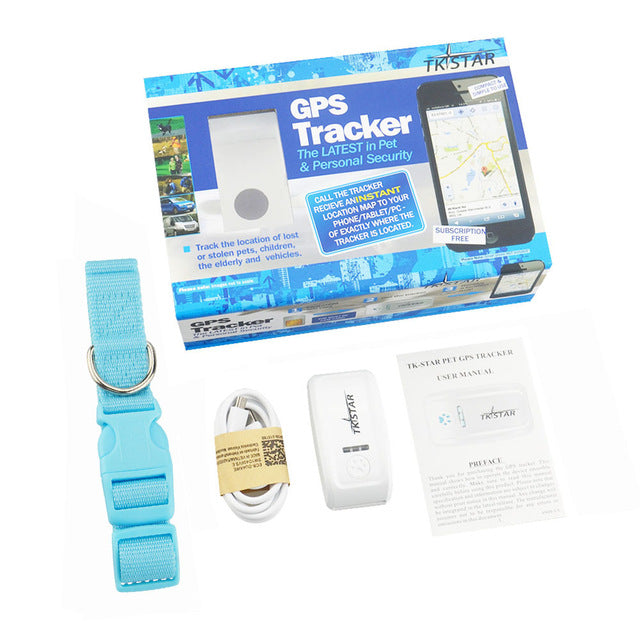 GPS Tracker tkstar Waterproof Global Locator Collar - Thepetlifestyle