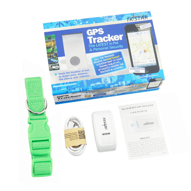 GPS Tracker tkstar Waterproof Global Locator Collar - Thepetlifestyle