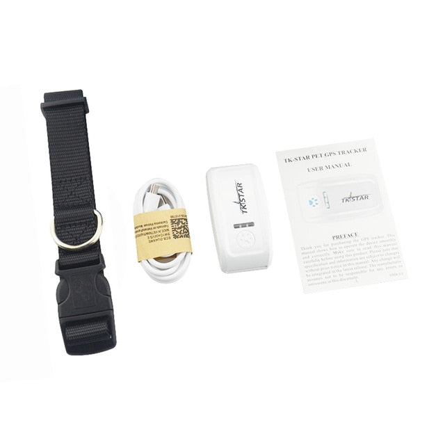 GPS Tracker tkstar Waterproof Global Locator Collar - Thepetlifestyle