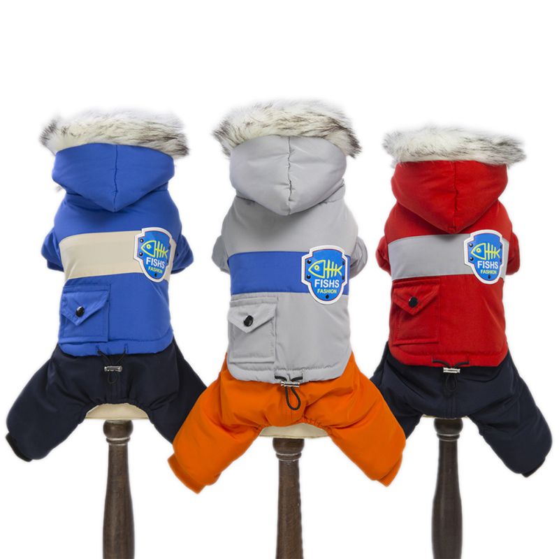 Pet Dog Winter Coats Warm Puppy Cotton Apparel - Thepetlifestyle