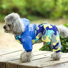 Winter Dog Coats Jacket Waterproof Warm jumpsuit puppy - Thepetlifestyle