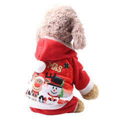 Pet Dog Clothes Christmas Pet Puppy Hoodie - Thepetlifestyle